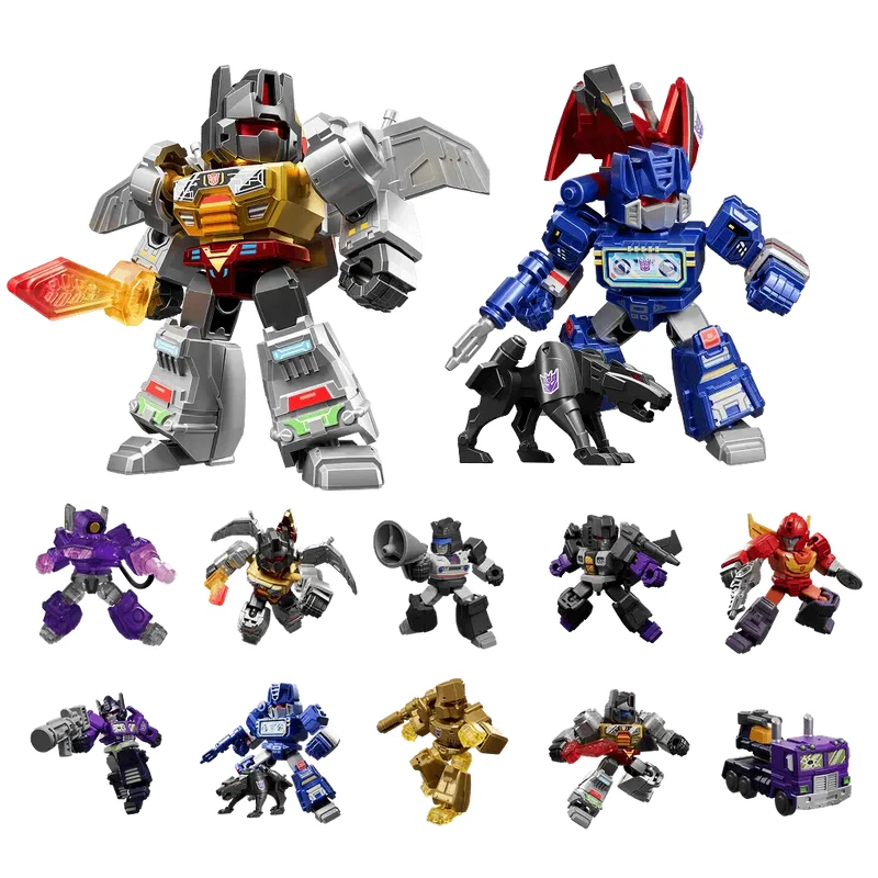 Blokees Transformers Defender 3 - 12 Pack Sealed Display Case - Heavy Metal War