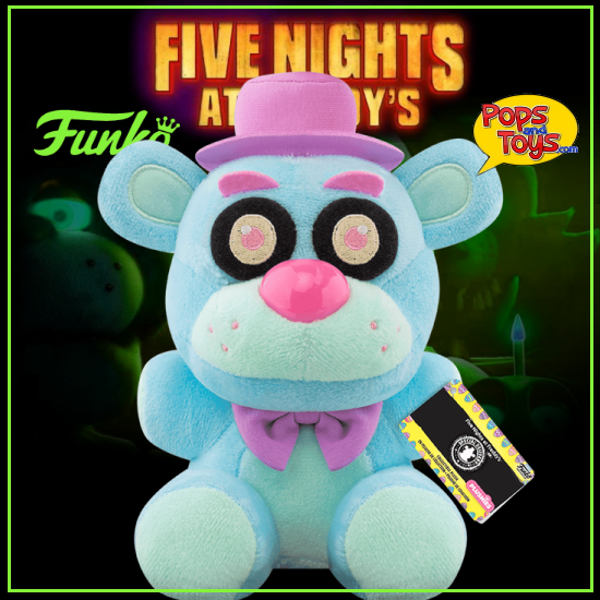 Funko FNAF Plush: Blue Freddy Spring Colorway - Authentic Funko Product