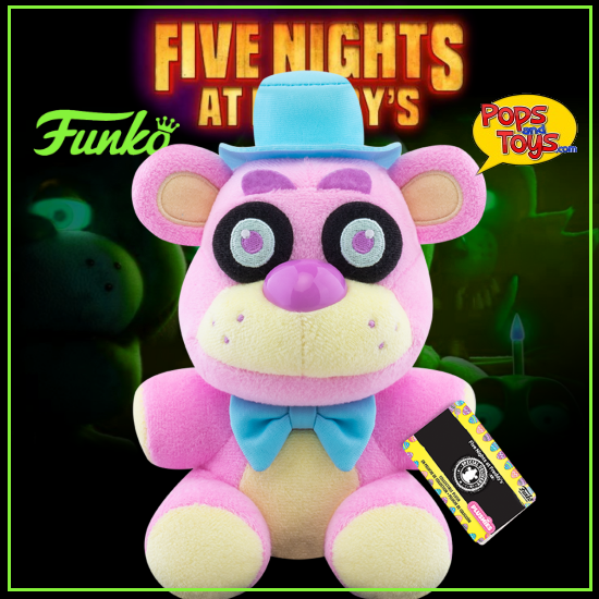 Funko FNAF Plush: Pink Freddy Spring Colorway - Authentic Funko Product