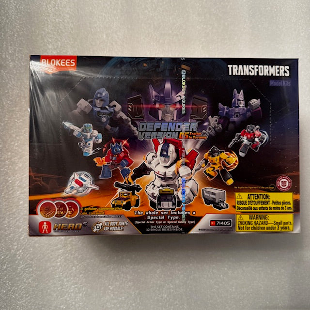 Blokees Transformers Defender Version 05 Traitor to Tyranny - 12 pack Sealed Case - No Duplicates