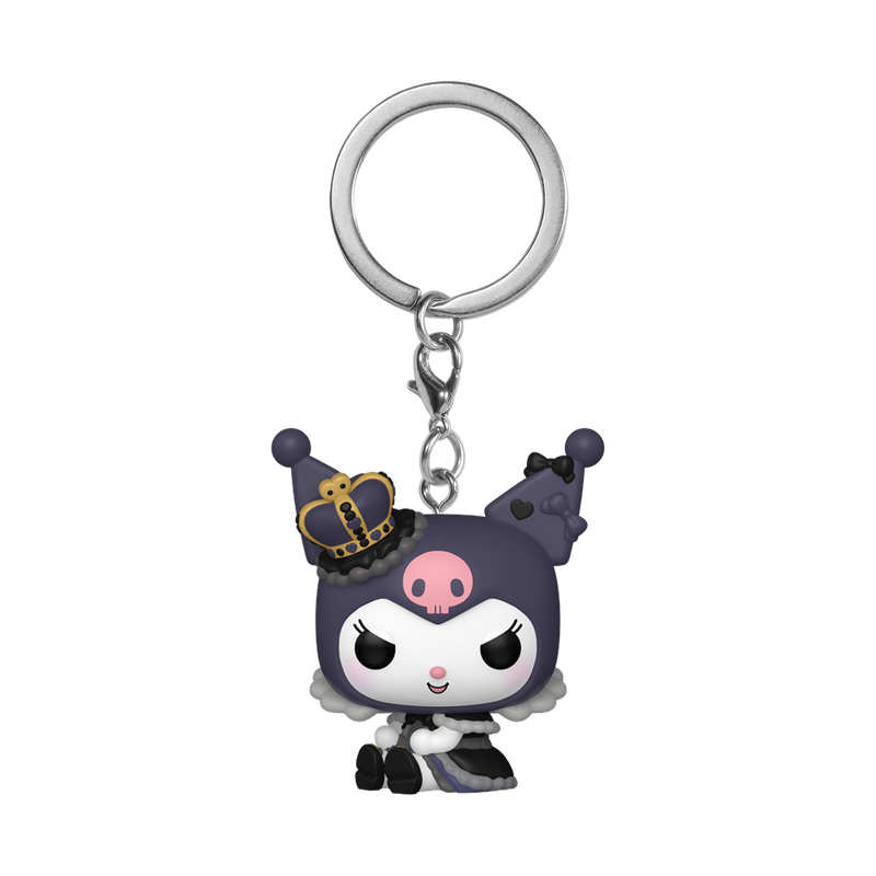 Funko Pop! Kuromi (Royal Outfit) (20th Anniversary) #110 Common + Keychain Bundle