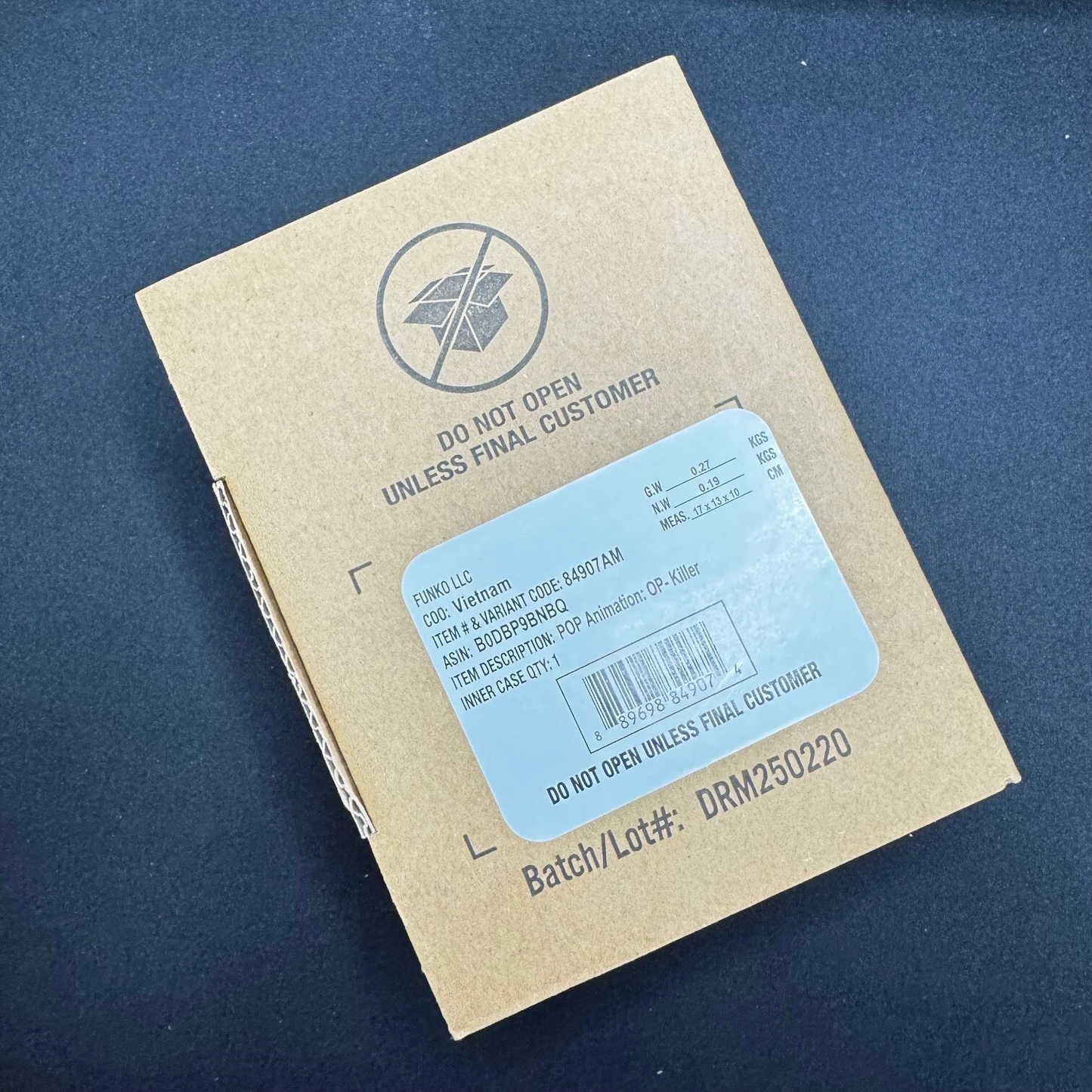 Funko Pop One Piece Killer Amazon Exclusive # 1895