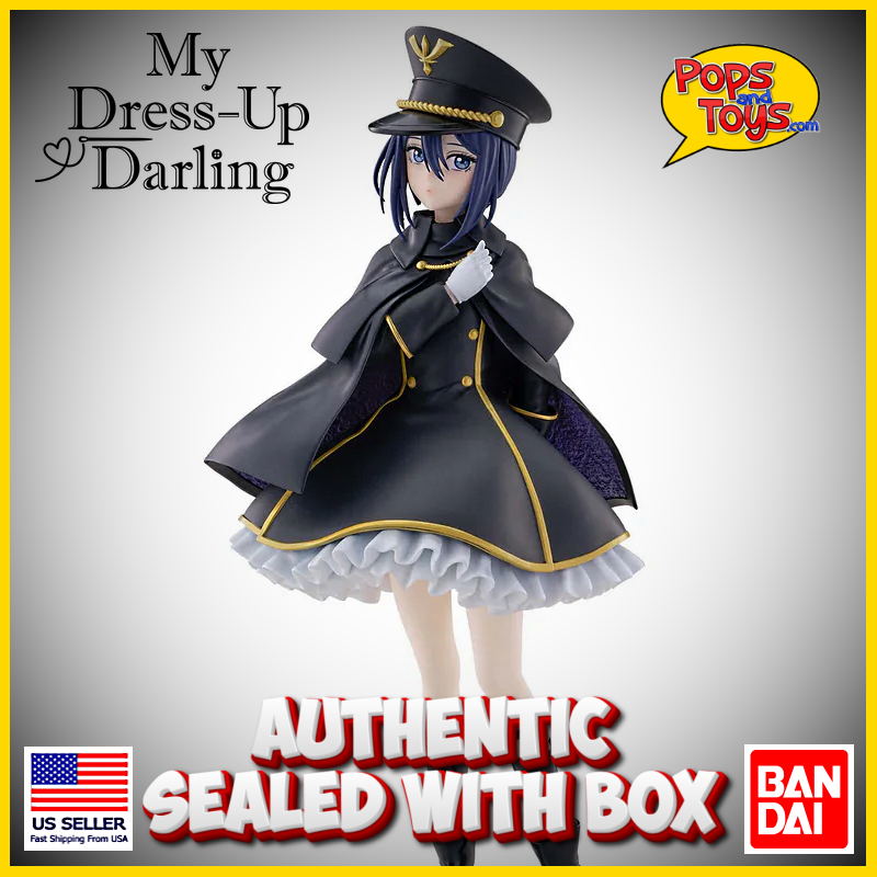 My Dress-Up Darling Inui Sajuna Figure Black Lily Ver Bandai 8" Tall