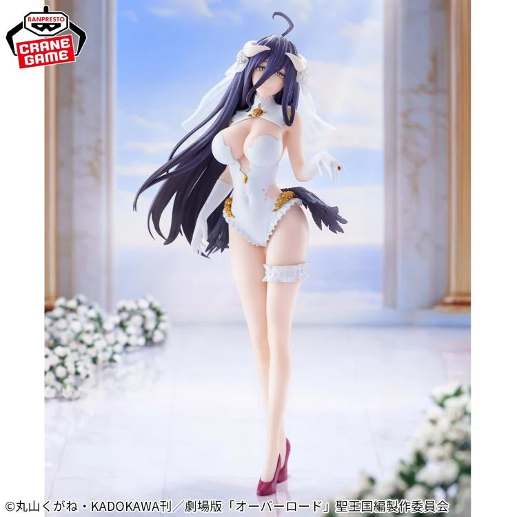 Overlord Albedo Figure Glitter & Glamours Wedding Ver - NEW - IN US