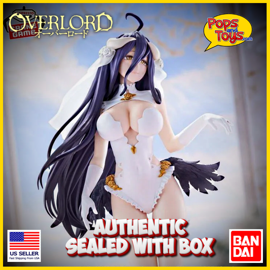 Overlord Albedo Figure Glitter & Glamours Wedding Ver - NEW - IN US