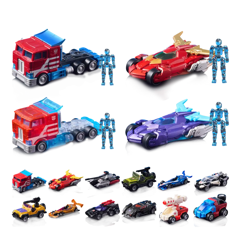 Blokees Wheels Transformers C01 - 12 Pack Sealed Display Case - No Duplicates