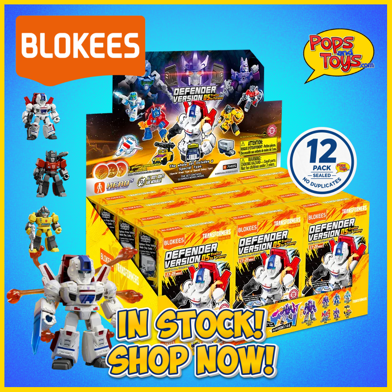 Blokees Transformers Defender Version 05 Traitor to Tyranny - 12 pack Sealed Case - No Duplicates