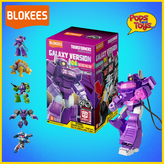 Blokees Transformers Galaxy Version 04 Fractured Space-Time - 1 pack