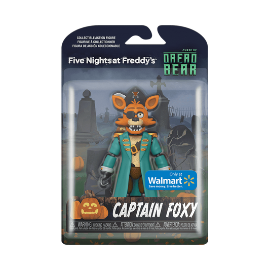 Funko FNAF Captain Foxy (Dreadbear) Action Figure 5" Five Nights at Freddy's Exclusive
