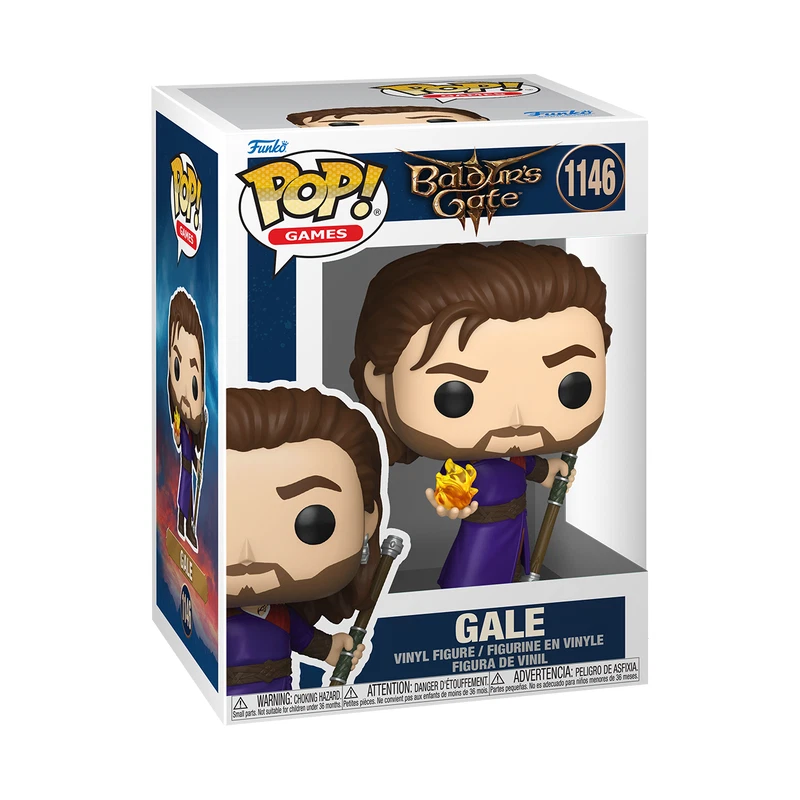 Funko Pop! Baldur's Gate - Bundle set 3 pieces Lae'zel + Wyll + Gate - Set of 3 Pops!