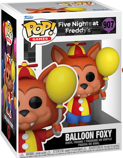 Funko POP! Fnaf Games: Five Nights At Freddy's - Balloon Foxy #907