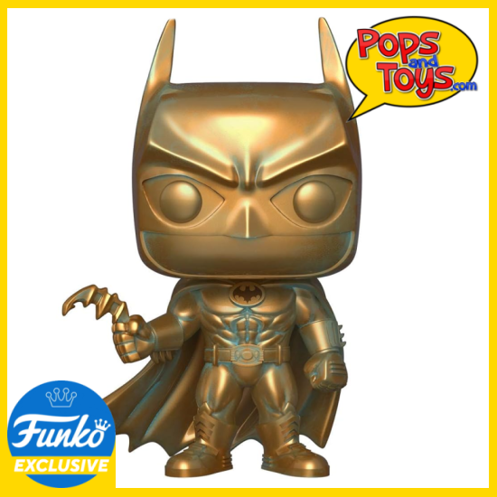 Funko Pop! Batman 80th - Batman 1989 (Patina) Exclusive [Vaulted]