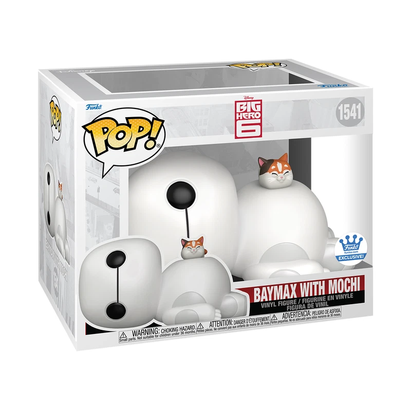 Funko Pop! Baymax with Mochi #1541 - Disney Big Hero 6 - Exclusive