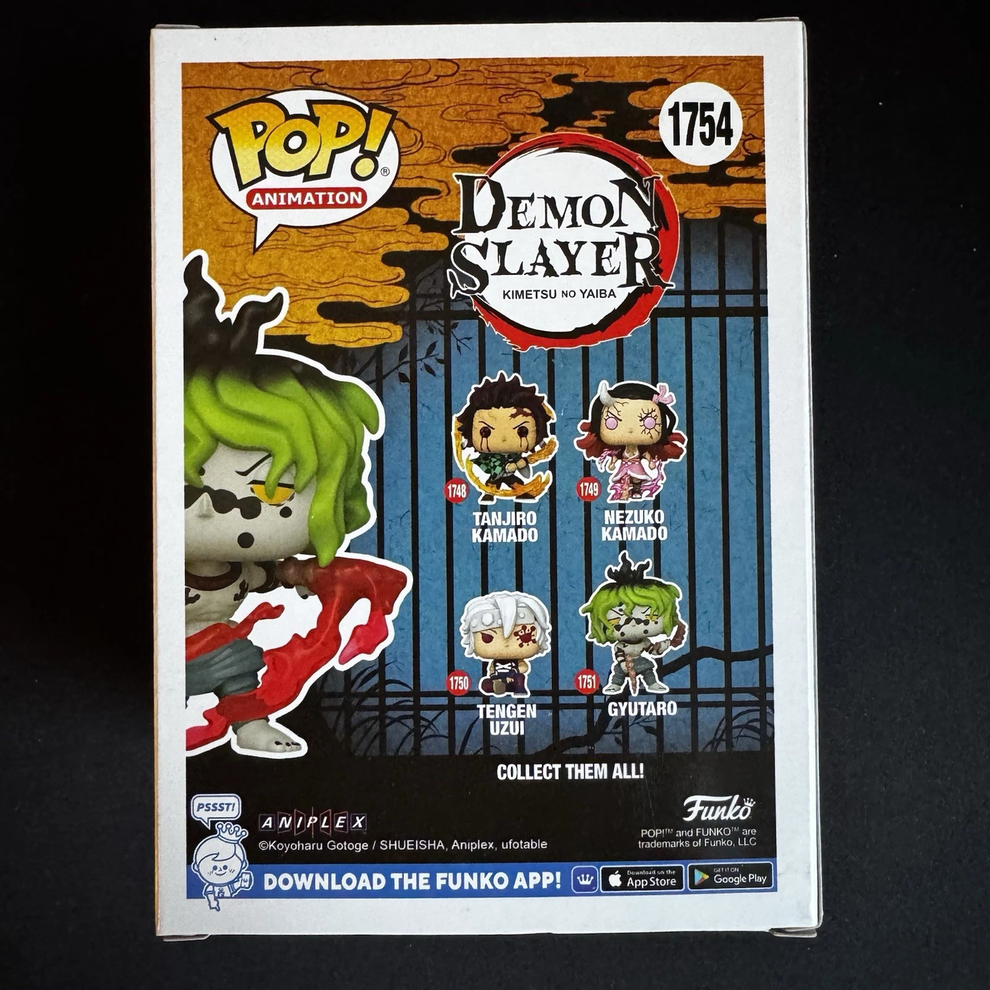 Funko Pop! Gyutaro - Demon Slayer: Kimetsu no Yaiba Exclusive # 1754