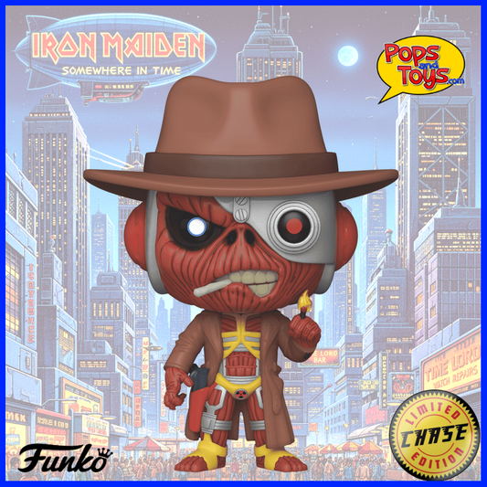 Funko Pop! Iron Maiden Eddie Chase Somewhere in Time #248