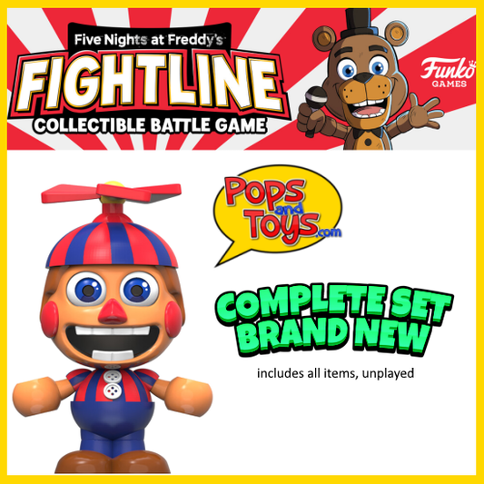 Funko Fightline FNAF Balloon Boy Complete Set New Gamestop Exclusive Figure