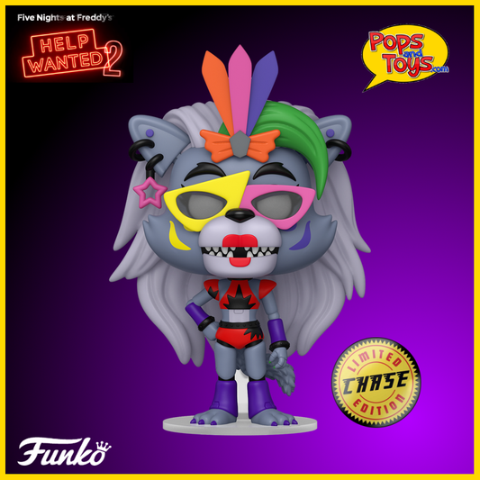 Funko Pop! FNAF Roxy Help Wanted 2 Vinyl Figure New #1132 - CHASE Guaranteed