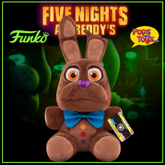 Funko FNAF Chocolate Bonnie Plush Authentic Funko Product Walmart Exclusive