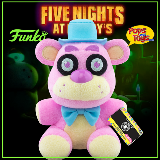 Funko FNAF Plush: Pink Freddy Spring Colorway - Authentic Funko Product