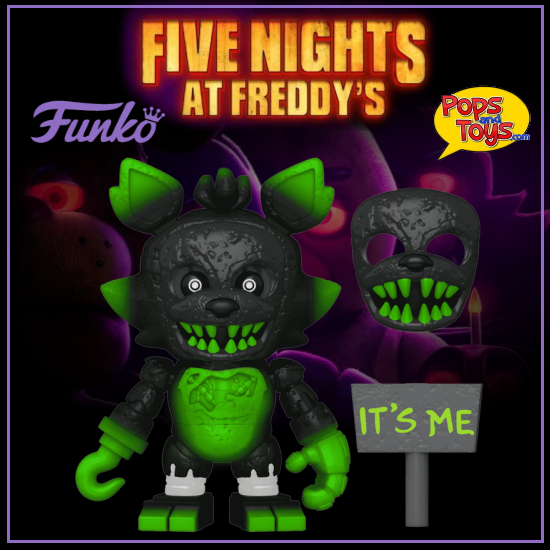 Funko Snaps! FNAF Phantom Foxy Walmart Exclusive