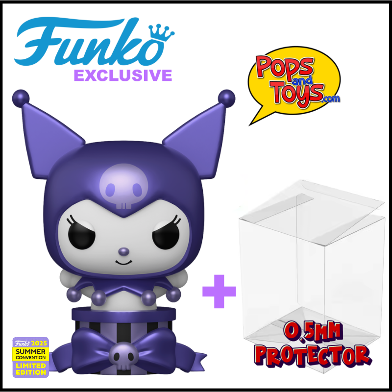 Funko Pop! Kuromi In Gift Box Anniversary Metallic Exclusive #113