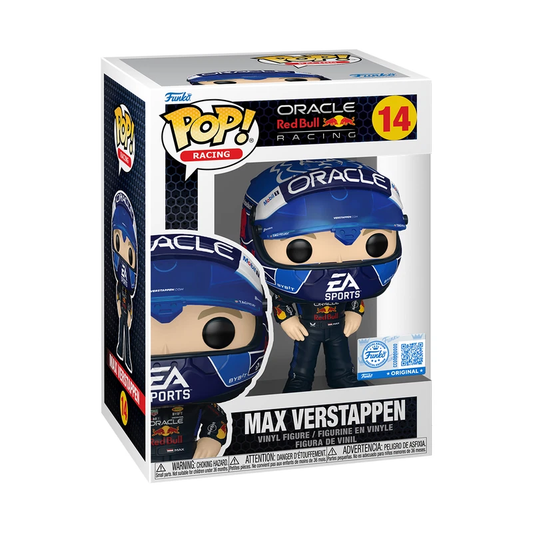 Funko Pop Max Verstappen with USA Helmet #14 F1 Exclusive