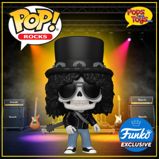 Funko Pop! Rocks Slash (Skeleton) #402 Guns n' Roses Store Exclusive