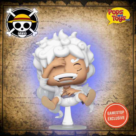 Funko Pop! One Piece Luffy Gear Five (Laughing) #1621 GameStop Exclusive 