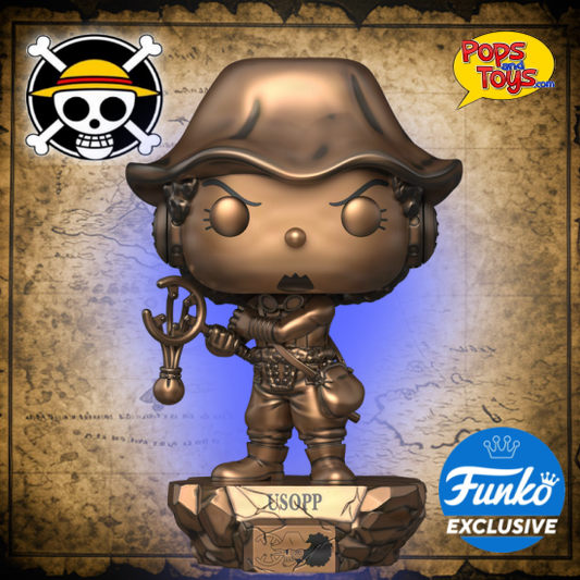 Funko Pop! Plus Usopp Statue (Bronze) with Protector 2016 Exclusive
