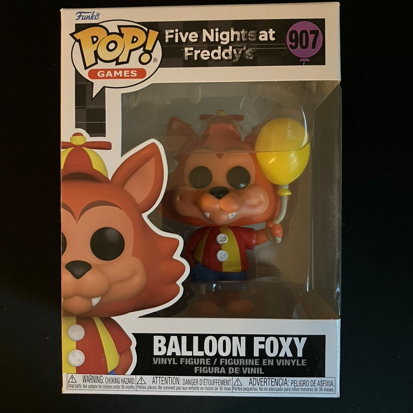 Funko POP! Fnaf Games: Five Nights At Freddy's - Balloon Foxy #907