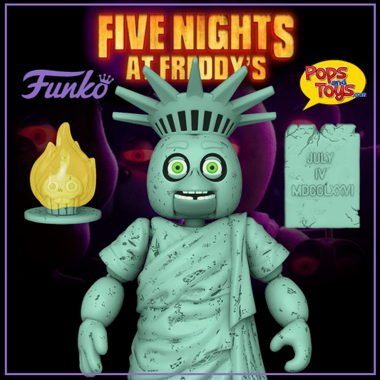Funko FNAF Liberty Chica Action Figure Five Nights at Freddy's Walmart Exclusive