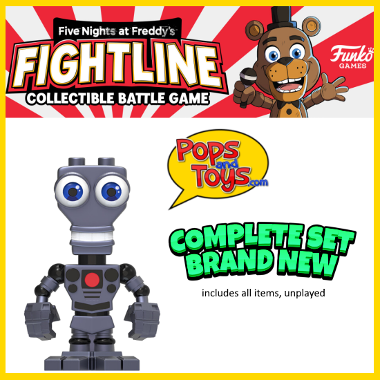 Funko Fightline FNAF Endo 01 Complete Set New Gamestop Exclusive Figure