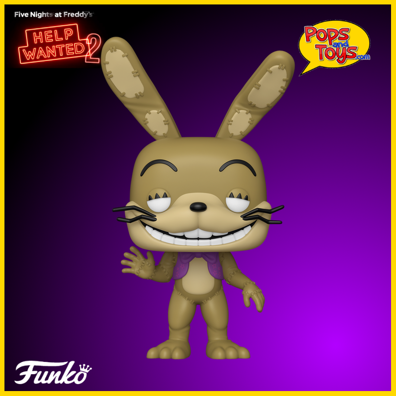 Funko Pop! FNAF Glitchtrap Help Wanted 2 Vinyl Figure New