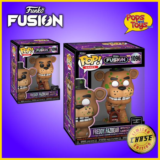 Funko Fusion FNAF Fazbear Freddy Chase + Common Set Bundle #1096