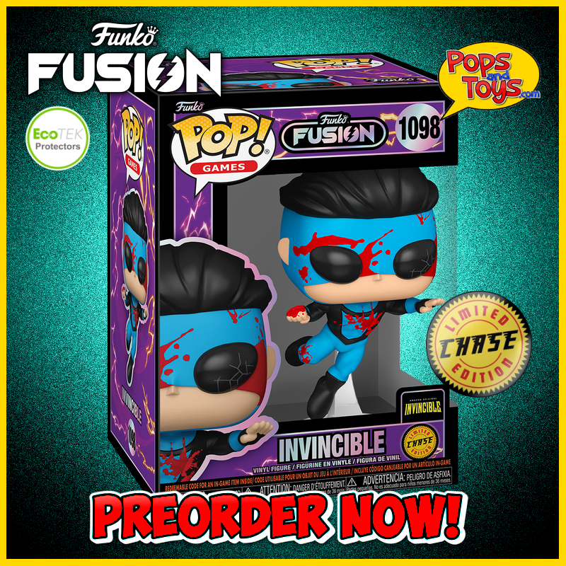 Funko Fusion Invincible Bloody Blue Suit CHASE GUARANTEED #1098