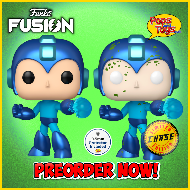 Funko Fusion Mega Man Chase Guaranteed + Common Set Bundle #1097