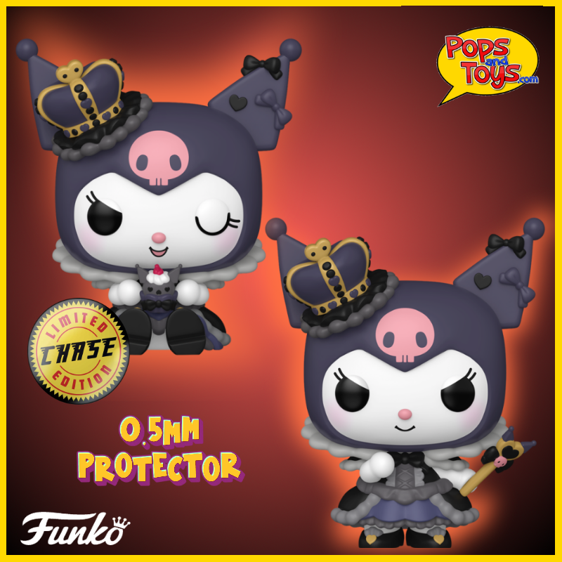 Funko Pop! Kuromi Chase (Royal Outfit) (20th Anniversary) #110 Chase + Common  Bundle