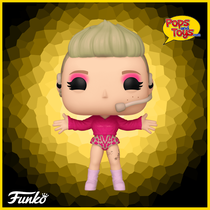 Funko POP! Rocks - Pink Trustfall Tour #459
