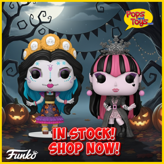 Funko Pop! Monster High Bundle Draculaura #163 & Skelita #164 Set