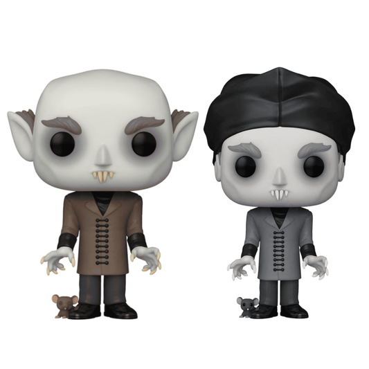 Funko Pop! Nosferatu Count Orlok #1267 Common + Chase Bundle Set of 2