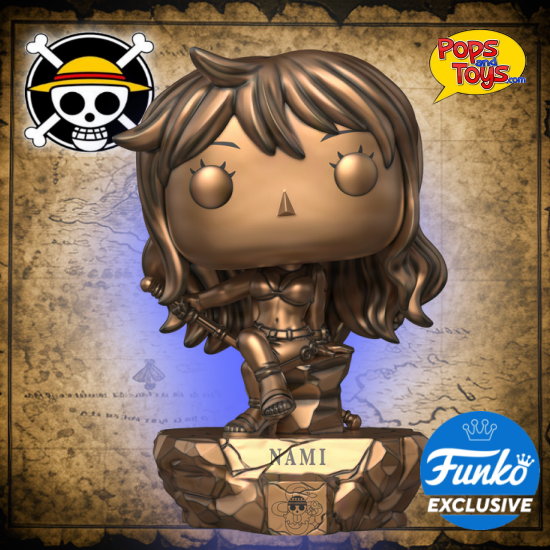 Funko Pop! Plus Nami Statue (Bronze) with Protector 2015 Exclusive