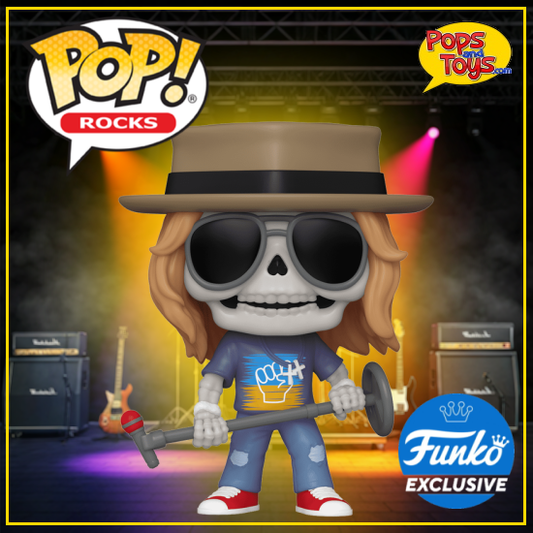 Funko Pop! Rocks Axl Rose Guns n' Roses (Skeleton) #401 Store Exclusive