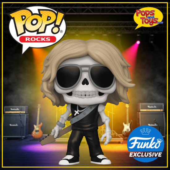 Funko Pop! Guns N’ Roses Skeleton Bundle Duff Slash Axl (Skeleton) Set of 3 #401 #402 #403