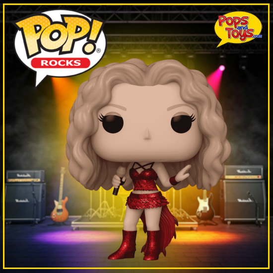 Funko Pop! Rocks Shakira #393 (Super Bowl LIV) Glitter Dress