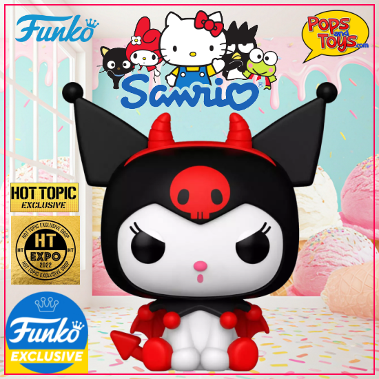 Funko Sanrio Pop! Devil Kuromi Vinyl Figure 2022 HT Expo Exclusive #64