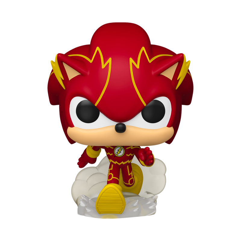 Funko Pop Heroes! DC x Sonic the Hedgehog As the Flash Special Edition #593