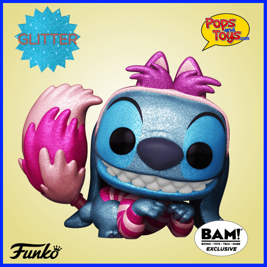 Funko POP! Lilo & Stitch - Disney - Stitch As Cheshire Cat # 1460 Glitter Exclusive Books a Million
