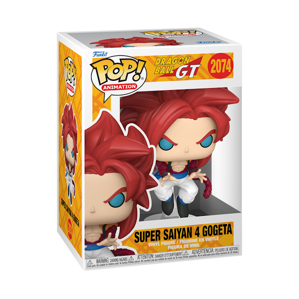 Funko Pop! Bundle - Super Saiyan 4 Gogeta Dragon Ball GT #2074 Chase plus commom Set