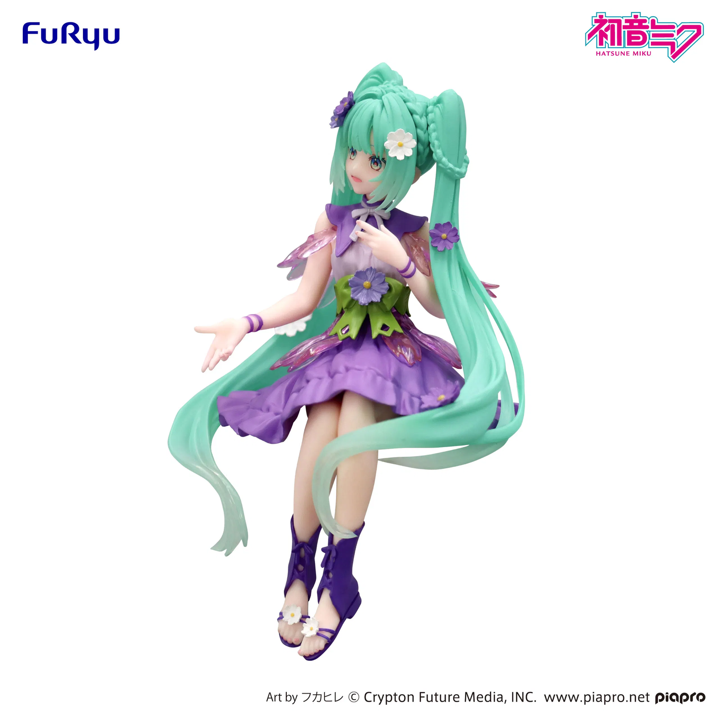 Vocaloid Hatsune Miku (Flower Fairy Cosmos Purple Color Ver.) Noodle Stopper Figure