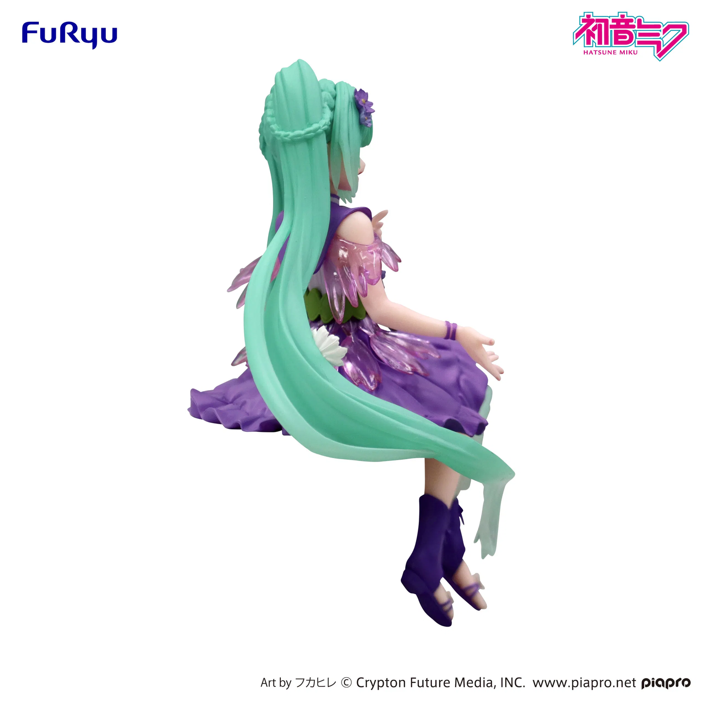 Vocaloid Hatsune Miku (Flower Fairy Cosmos Purple Color Ver.) Noodle Stopper Figure
